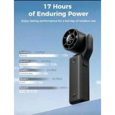 Picture of Aecooly AirGimbal PF04 Portable Handheld Turbo Jet Fan-Black