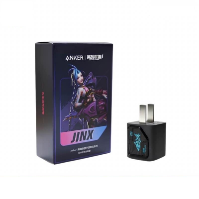 Picture of Anker League of Legends GaN 30W Type-C PD PIQ Charger - A9522-Black