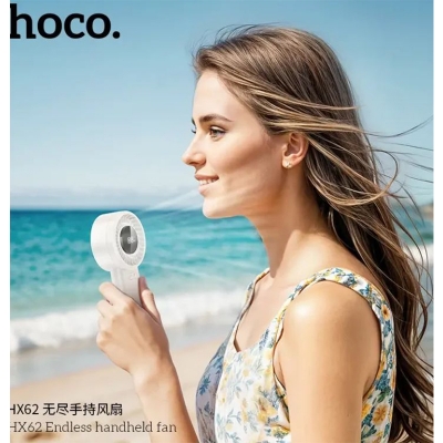 Picture of Hoco HX62 Handheld Fan Endless-White