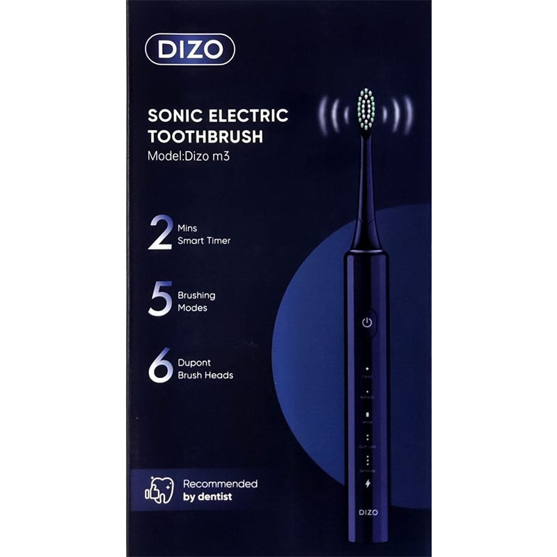 Picture of Dizo M3 Sonic Electric Toothbrush-Black