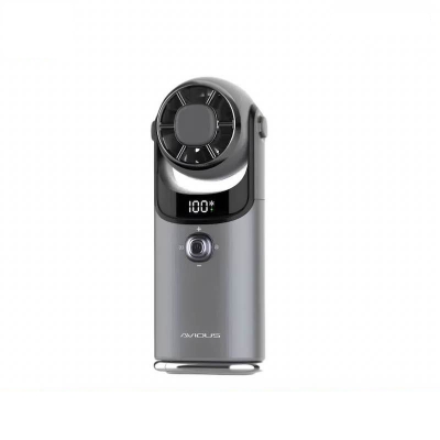 Picture of LanDai MF168 Mini Handheld Fan with Ice Cooling and 3600mAh Type-C Recharge-Black