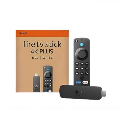 Picture of Amazon Fire TV Stick 4K Plus Streaming Device with Wi-Fi 6, Dolby Vision & Atmos-Black