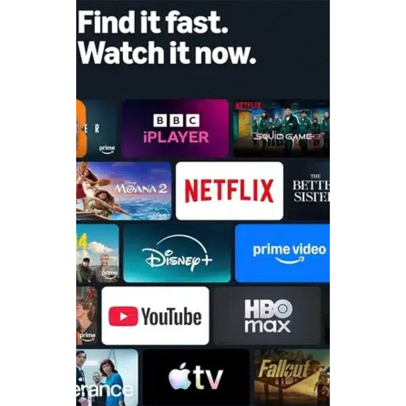 Picture of Amazon Fire TV Stick 4K Plus Streaming Device with Wi-Fi 6, Dolby Vision & Atmos-Black