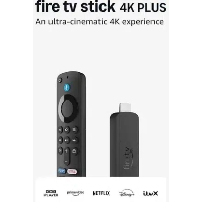 Picture of Amazon Fire TV Stick 4K Plus Streaming Device with Wi-Fi 6, Dolby Vision & Atmos-Black
