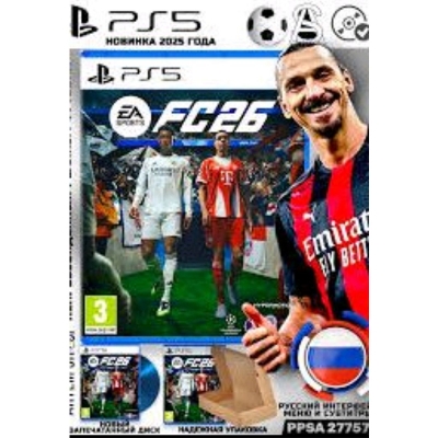 Picture of EA FIFA Sports FC 26 - PS5 NEW-Black