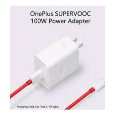 Picture of OnePlus SuperVOOC USB-A Fast Charger 100W White-White