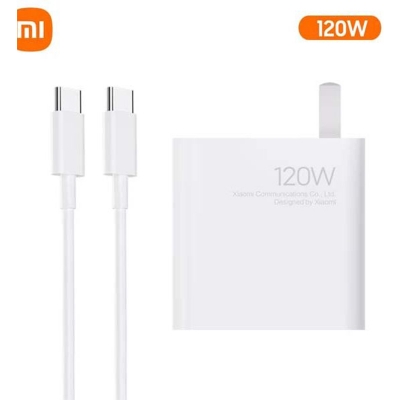 Picture of Xiaomi 120W GaN USB C Charger with Type C Cable-White
