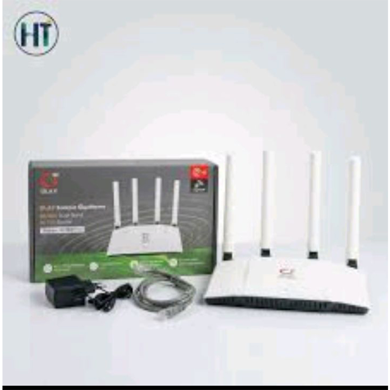 Picture of OLAX GE1800 Pro AX1800 Dual Band Wi-Fi 6 Router-White
