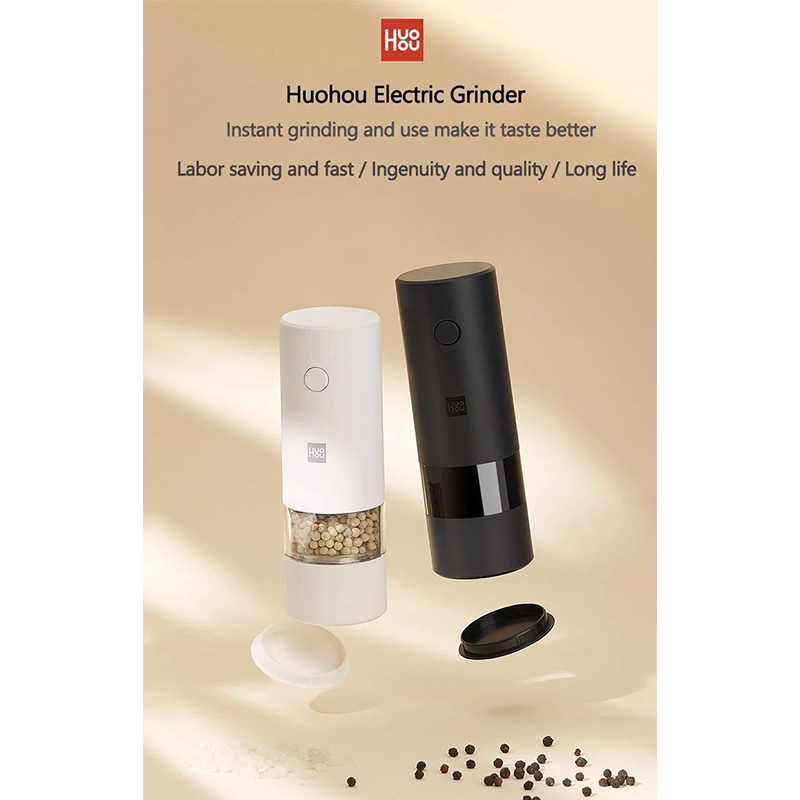 Picture of Youpin Huohou Automatic Electric Pepper Salt Grinder-Black