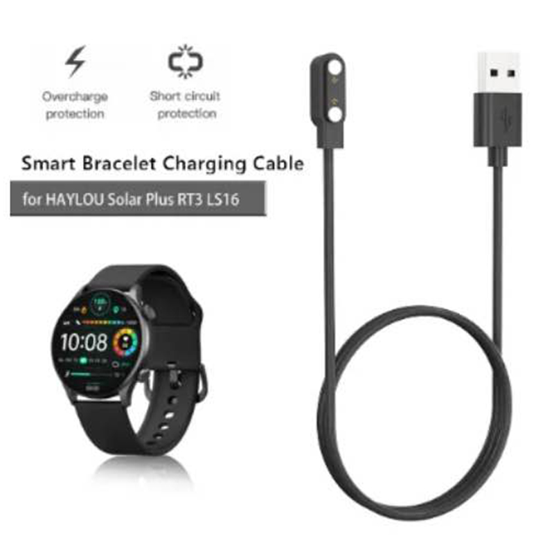 Picture of Haylou Solar Plus RT3 Magnetic USB Charging Cable-Black