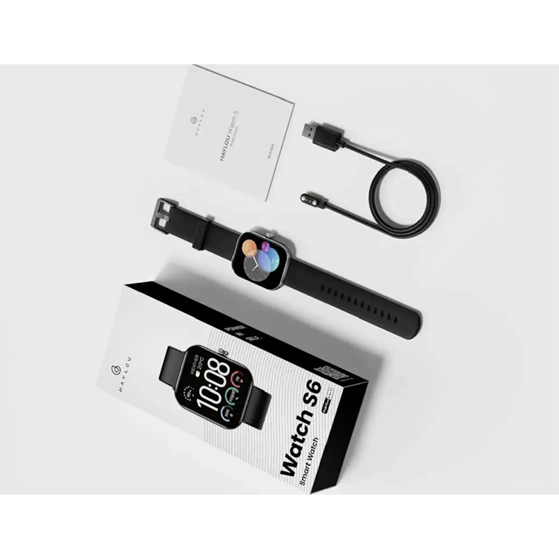 Picture of HAYLOU Watch S6 BT Charge magnetic cable-Black
