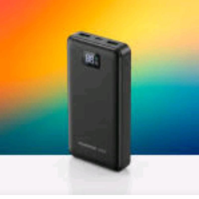 Picture of Surpass P100 20000mAh PD 22.5W Fast Charging Power Bank-Black