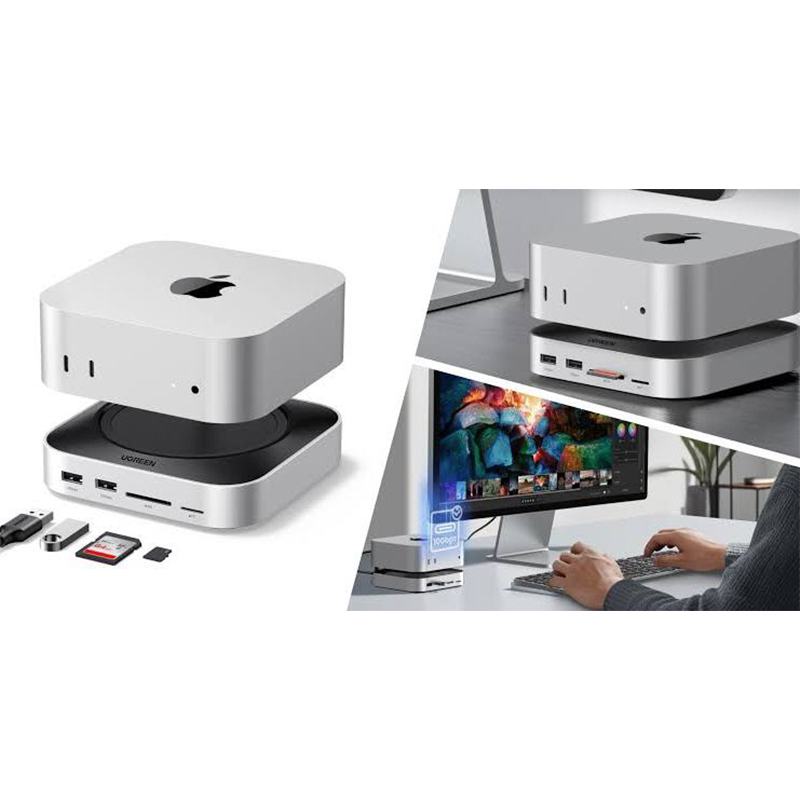 Picture of UGREEN Mac Mini M4 Dock And Stand DP Hub-Black