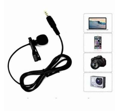 Picture of Candc U1 Microphone Proffessional Lavalier Microphone-Black