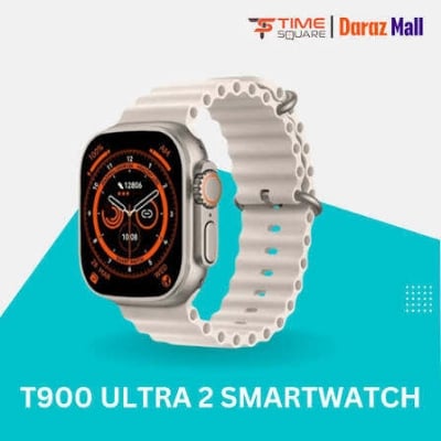 Picture of T900 Ultra Smartwatch – Fitness Tracking, Notifications & Long Battery - HD Display, Fitness Tracker, Waterproof, Heart Rate Monitor, Bluetooth Calling For Apple Watch-Multicolor