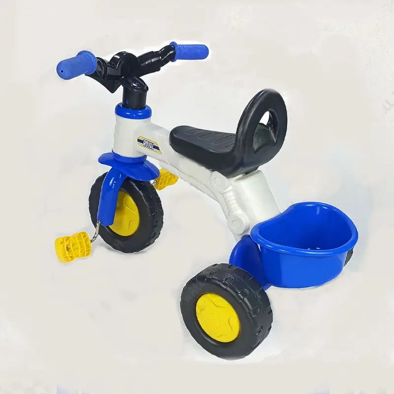Picture of Royal Bike 3 Wheeler Ride On Tricycle For Kids-Multicolor