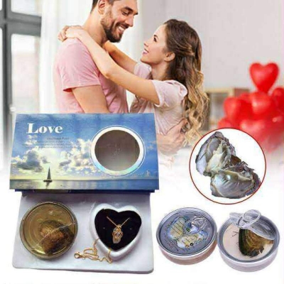 Picture of Love Pearl Kit with Pendant Necklace (Heart/Butterfly Design)-Multicolor