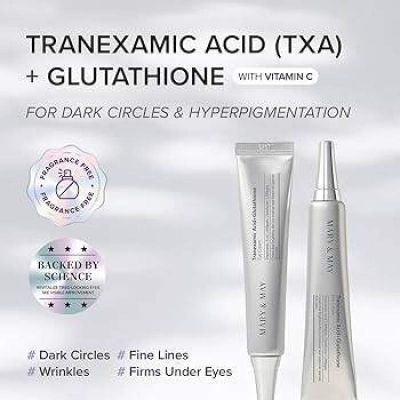 Picture of Mary&May Tranexamic Acid+Glutathion Eye Cream 12g