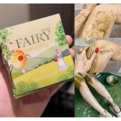 Picture of Fairy beauty purifying brightening Coffee scrub soap ba-Multicolor