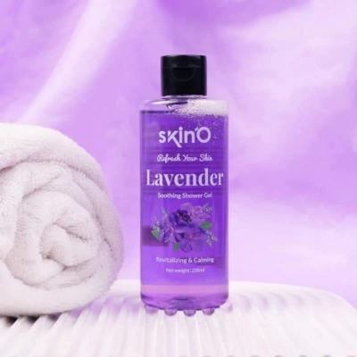 Picture of SKINO LAVENDER SOOTHING SHOWER GEL 220ML-Lavender