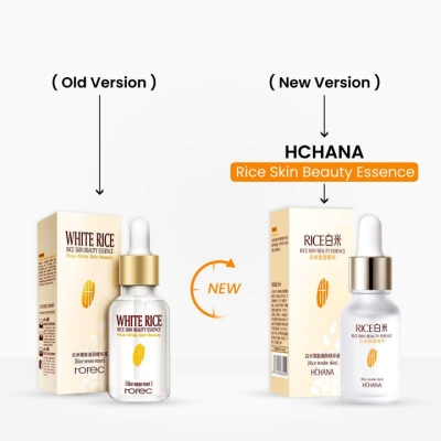 Picture of White Rice Serum (Original) - Hchana (ROREC) Rice vitamin c Serum Best For Pores & Moisturizing - 15ml