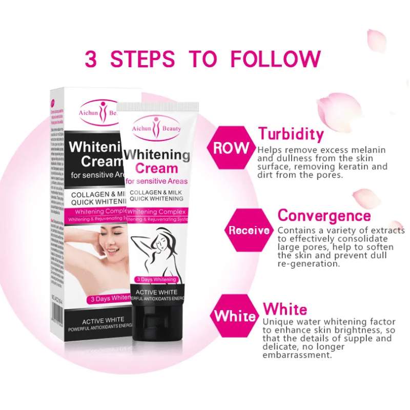 Picture of Aichun Beauty Armpit Whitening Cream Body Underarm Legs and Knees Private Parts Skin Whitening Skin-lightening- 50g