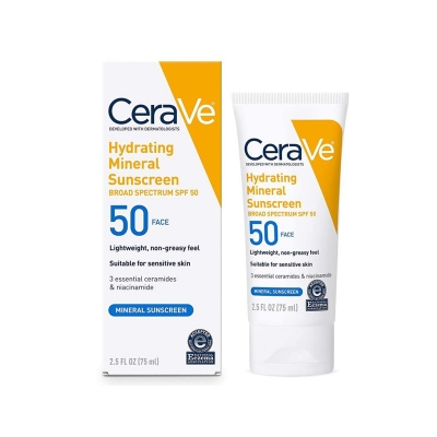 Picture of CeraVe 100% Mineral Sunscreen SPF 50
