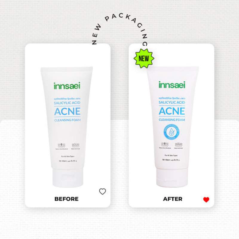 Picture of Innsaei Salicylic Acid Acne Solution Cleansing Foam 150ml-Multicolor