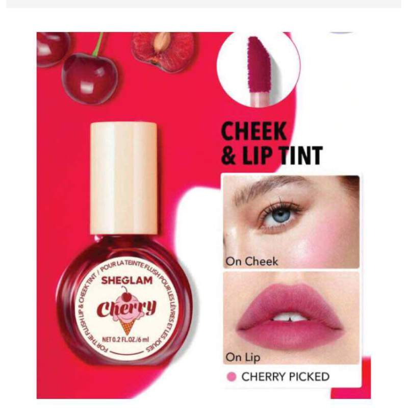 Picture of SHEGLAM For the Flush Lip & Cheek Tint-It's Chili 6ml-1PCS