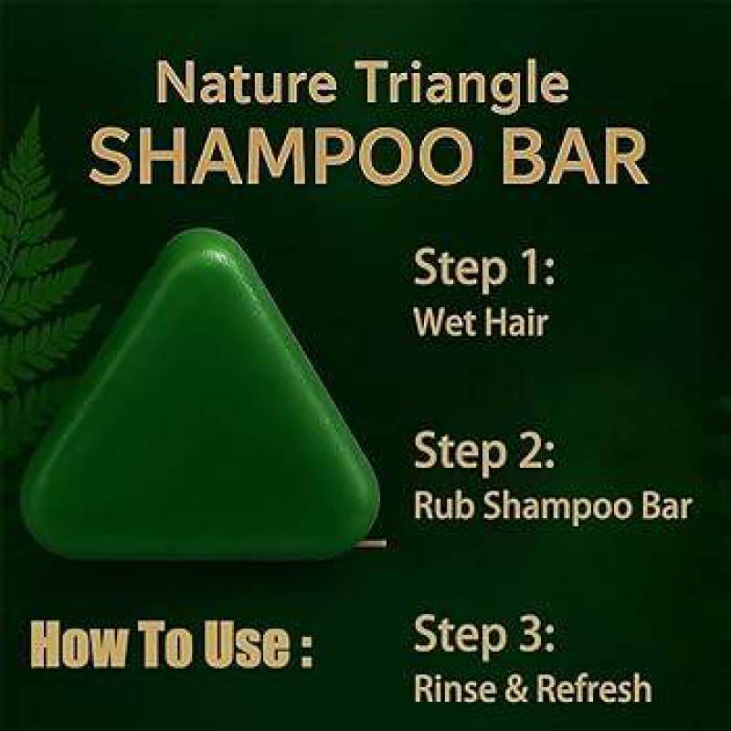 Picture of Seven Nature Green Soap Shampoo Bar – Reduces Hair Fall & Strengthens Hair