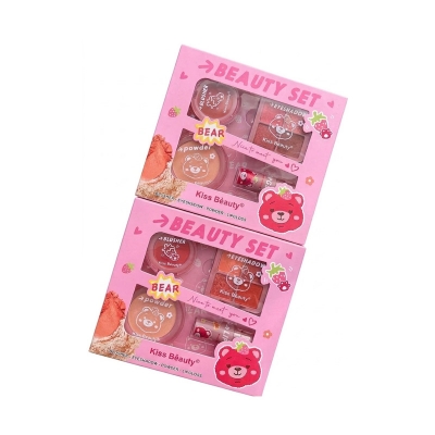 Picture of Kiss Beauty 4 in 1 Bear Nice to Meet You Beauty Set