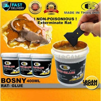 Picture of Bosny Rat Trapping Glue 400 ML Rat Glue - Great to Have - Simple to Use-Multicolor