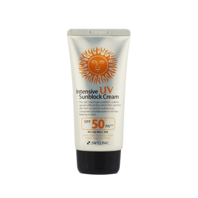 Picture of 3W Clinic Intensive UV Sunblock Cream SPF50 PA+++ 70ml