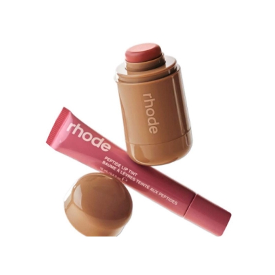 Picture of Rhode Sleepy Girl +Salty Tan Pocket Blush + Peptide Lip Tint Combo