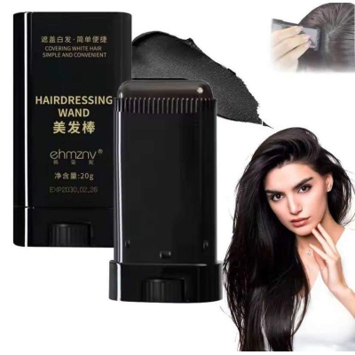 Picture of Ehmznv 2-in-1 Instant Comb Hair Dye, Touch up Comb, Waterproof Sweat proof Hair Dye Comb for Gray Hair Coverage Beard Hair Color Stick