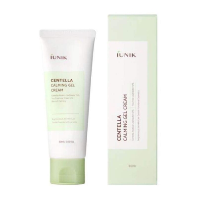 Picture of IUNIK Centella Calming Gel Cream 60ml – Lightweight Moisturizer for Sensitive, Acne-Prone, and Oily Skin-Multicolor