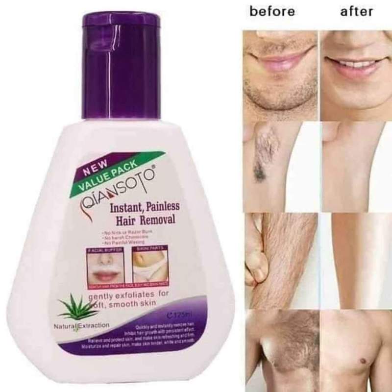 Picture of Qiansoto Hair Removal Instant Painless Smooth Skin 125ML-Multicolor