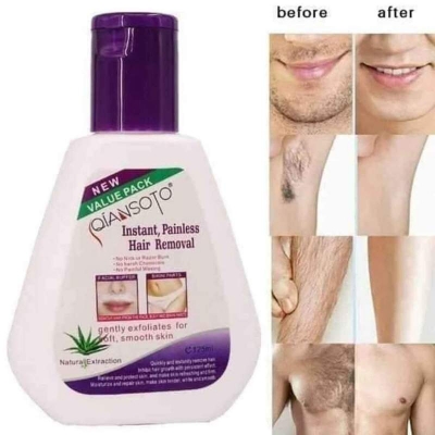 Picture of Qiansoto Hair Removal Instant Painless Smooth Skin 125ML-Multicolor
