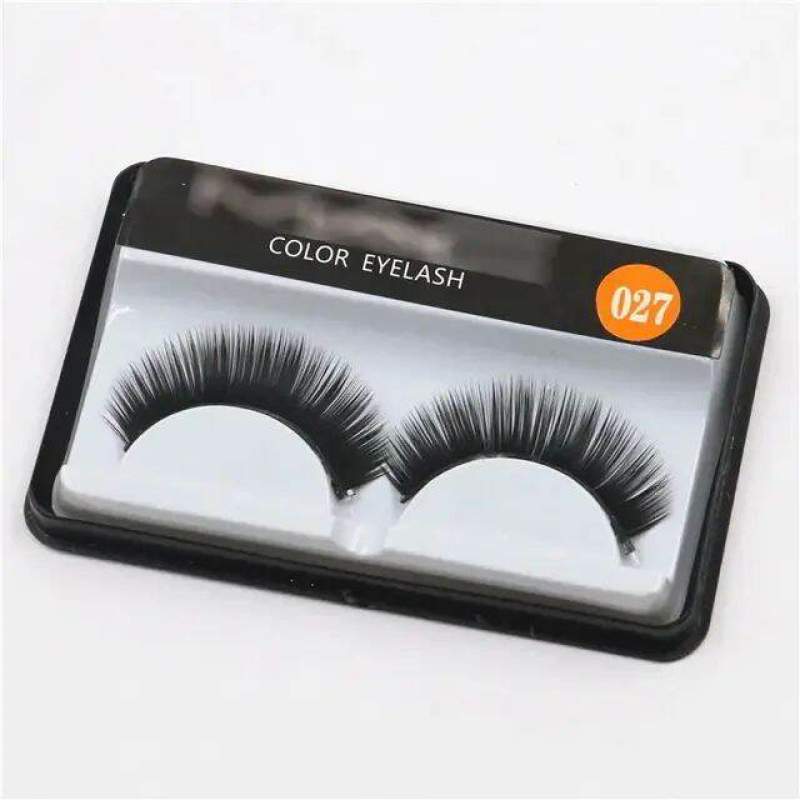 Picture of MAC Eyelashes Professional Application Fake Eyelashes for Dramatic Eye Makeup Look-Multicolor