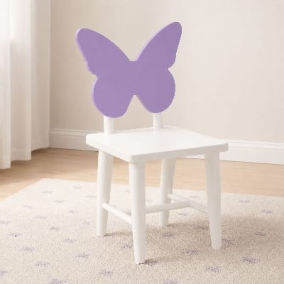 Picture of REGAL Kid Student Chair - Butterfly (Purple)-302