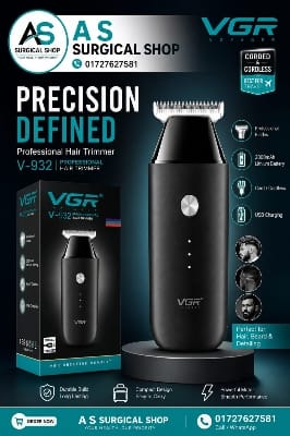 Picture of VGR V-932 Professional Cordless Hair Trimmer Premium Precision Grooming