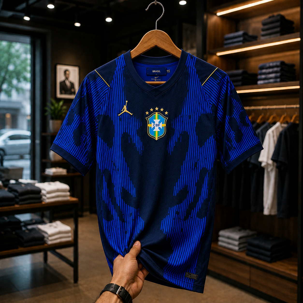 Picture of Brazil World Cup New Half Sleeve Premium Football Jersey 2026