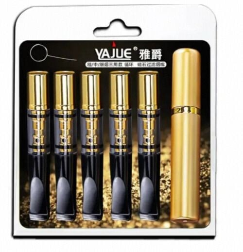 Picture of Yajue YJ175 Multi-Filter Cigarette Holder: Coarse & Fine Smoke Filter for Health/ Sigrate holder/ Sigrate filter