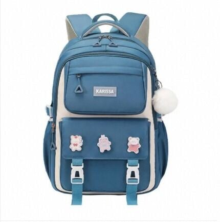 Picture of Durable School Bag for Kids - Waterproof Nylon Primary Backpack - Ergonomic Book Bag Style with Cartoon Design
