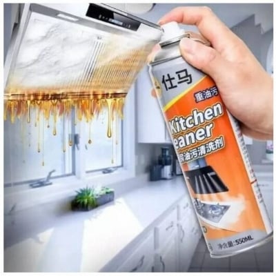 Picture of Kitchen cleaning Foam Spray, Effectively remove Oil & Stain Grill Exhaust Fan (500 ml)