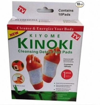 Picture of Kinoki Cleansing Detox Foot Pads, Patch Foot Mask, Peeling Sticker