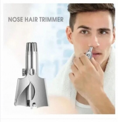Picture of Stainless Steel Manual Nose Trimmer, Mechanical Nose Hair Trimmer, Shaving And Unwanted Hair Removal Tool