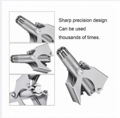 Picture of Stainless Steel Manual Nose Trimmer, Mechanical Nose Hair Trimmer, Shaving And Unwanted Hair Removal Tool