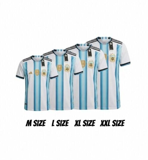 Picture of Official Lionel Messi Argentina Jersey 2026 World Cup Edition | Premium Football Shirt for Men | Messi 10 Home Kit | Thailand Quality Soccer Jersey