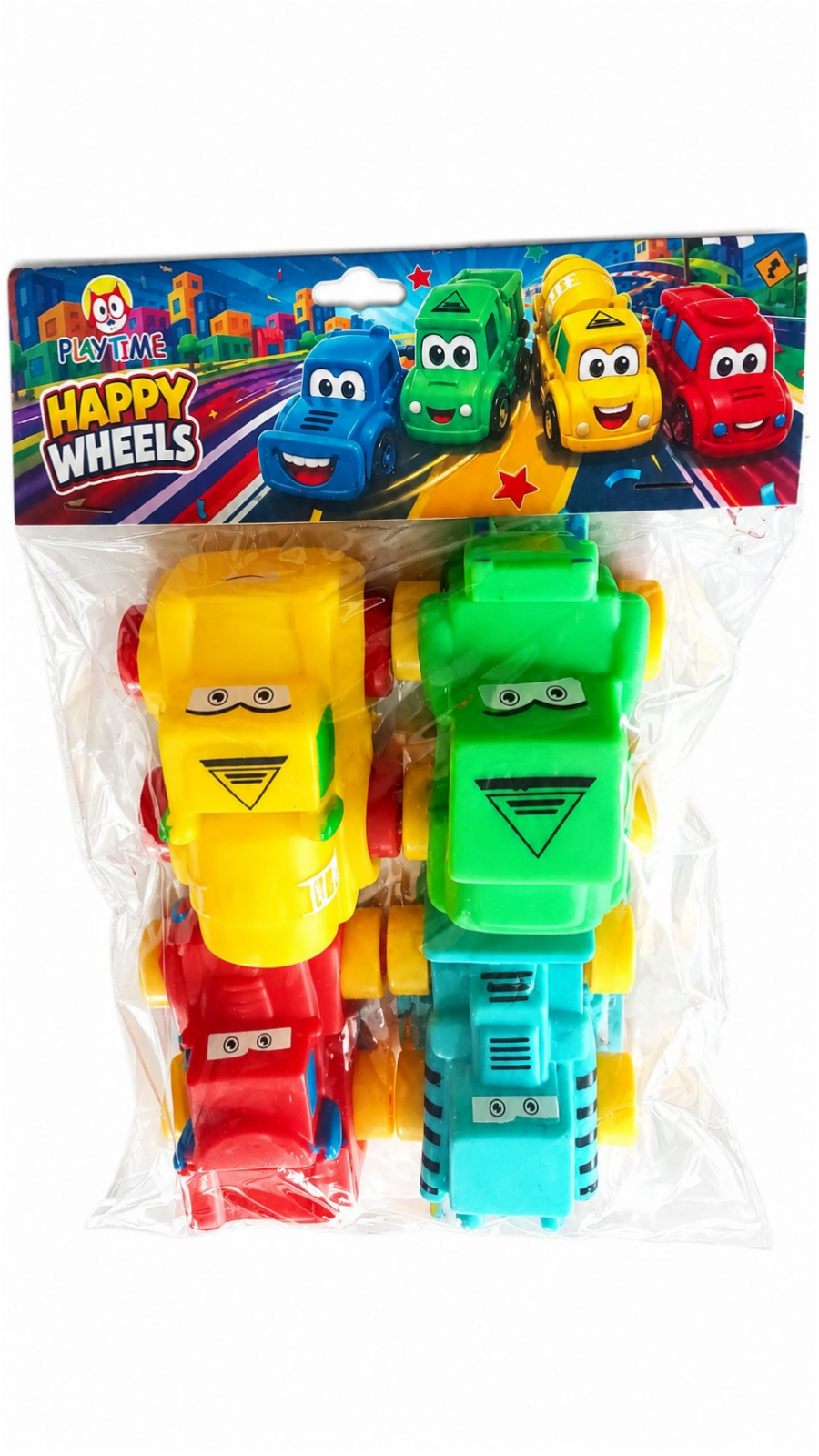 Picture of Playtime Happy Wheels 4 Pcs Set